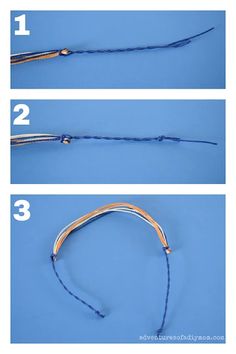 instructions for how to make a headband with braids and hair clippings