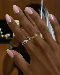 Pink Chrome, Minimal Nails, Work Nails, Basic Nails, Girls Nails, Classy Nails, Chic Nails, Dope Nails, Short Acrylic Nails