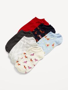 includes 6 pairs of ankle socks rib knit openings comfortable stretch one size hits at ankle Cute Ankle Socks, Navy Socks, Ankle Socks Women, Women's Socks, Cute Socks, 6 Packs, Christmas Wishlist, Ankle Socks, Styles Fashion