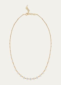 Fernando Jorge Sequence Necklace in Yellow Gold and Diamonds - Bergdorf Goodman Classic Evening Chain Necklace, Luxury Single Strand Diamond Necklace, Luxury Single Strand Chain Necklace, Luxury Single Strand Diamond Necklace For Everyday Use, Bergdorf Goodman, Top Designers, Jewelry Watches, Tops Designs, Diamonds