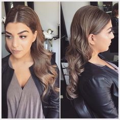 Hair Tuck, Slicked Back Hair, Effortless Hairstyles, Long Hai, Bridesmaid Hair Updo, Wedding Hair Down, Wedding Hairstyles Updo, Hair Down, Sleek Hairstyles