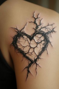 Don’t Judge Tattoo, Tattoos That Represent Abandonment, You Saved Me Tattoo Ideas, Overcoming Struggle Tattoo, Remembering Brother Tattoo, Patched Heart Tattoo, Persistance Tattoos, Spoon Theory Tattoo Ideas, Tattoo Ideas For Anger Issues