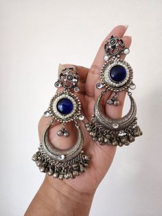 Around 4.5 inches Brass made Top is polished or coated with pure silver Note if u are in Instagram please visit website for more pics Jhumka Earrings, Visit Website, Pure Silver, Brass, Pure Products, Silver, Pink, Blue, Instagram