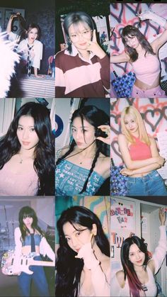 Twice Band, High School Crush, Twice Group, Sana Jihyo, Momo Sana, How High Are You, Twice Nayeon, Pink Highlights, Twice Once