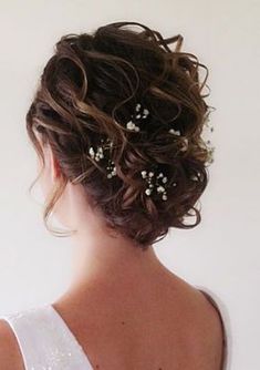 Knotted Bun Wedding Hairstyles And Makeup, Bridesmaid Hair Pieces, Short Dark Hair, Wedding Hair Up, Mother Of The Bride Hair, Curly Wedding Hair, Very Short Haircuts, Great Haircuts, Bridal Hair Updo