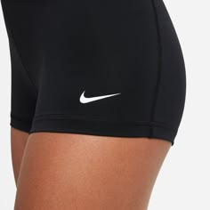 The Nike Pro 365 3" Women's Shorts are the perfect addition to your workout collection. They're snug to your body, ensuring they won't interfere with your best workout. Plus, the Nike branding around the waist will let everyone in the gym know you have an eye for quality. Shorts. Nike branded. Tight, body-hugging fit. Shorts Sport Outfit, Track Essentials, Nike Spandex Shorts, Nike Clothes, Nike Spandex, Black Nike Shorts, Shaun White, Birthday Basket, Nike Branding