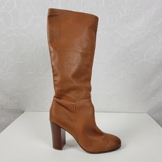 Kenneth Cole Justin Womens Boots Size 8.5 Brown Leather Knee High Fashion Boots Product Description: Measurements: 4" Heel - Brand: Kenneth Cole - Condition: Gently Used - Leather - Knee High - Zip Up - Round Toe - Block Heel - Fashion Boots - Color: Brown Thanks For Shopping With Me Today! I Ship On Orders Received By 3pm Each Day. Most Items Are Lovingly Used And Therefore Show Appropriate Signs Of Wear. I Do My Best To Make Note Of Any Irregularities With *. Please Feel Free To Inquire High Fashion Boots, Street Styles, Kenneth Cole, Fashion Boots, Cognac, Knee High, Block Heels, High Fashion, Bootie Boots