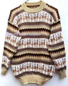 Alpaca sweater, peruvian sweater, Unisex sweater, peruvian alpaca sweater, peruvian jacket, peru sweater, alpaca sweater, boho sweater FEATURES: *Alpaca Wool is hypoallergenic, light and warm and contains microscopic air bags that make the garments light and delicate while acting as excellent insulators. *Superior in strength, warmth, softness. *Resilient - your cherished alpaca garment can last for many years. *Alpaca Fiber and wool are very Superior. *More comfortable in cold weather. *Better Alpaca Fair Isle Sweater For Fall, Brown Alpaca Crew Neck Sweater, Fall Alpaca Sweater With Fair Isle Pattern, Winter Brown Alpaca Sweater, Brown Long Sleeve Alpaca Sweater, Fall Long Sleeve Alpaca Sweater, Fall Fair Isle Alpaca Sweater, Brown Alpaca Long Sleeve Sweater, Long Sleeve Alpaca Sweater