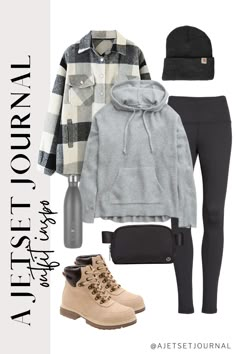 Casual Hiking Outfit, Winter Camping Outfits, Camping Outfits For Women, Cute Hiking Outfit, Hiking Boots Outfit, Hiking Outfits, Hiking Outfit Fall, Walking Outfits, Hiking Outfit Women