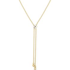 Indulge your passion for elegant adornments with the Love In Verona Diamond Zipper Necklace by Roberto Coin. This extraordinary piece is a masterpiece from the Love in Verona collection, exuding a blend of sophistication and whimsy that captures the heart. Its delicate bead chain showcases a unique zipper-style design, allowing you to adjust its length effortlessly.A captivating flower motif, composed of four radiant diamonds, graces the necklace, adding a touch of nature's grace to your ensembl Luxury Gold Lariat Diamond Necklace, Gold Lariat Diamond Necklace Luxury Style, Luxury Lariat Diamond Necklace Gift, Luxury Lariat Diamond Necklace As Gift, Luxury Lariat Diamond Necklace For Gift, Luxury Yellow Gold Pendant Lariat Necklace, Luxury Gold Lariat Necklace For Anniversary, Yellow Gold Lariat Pendant Necklace For Formal Occasions, Yellow Gold Pendant Lariat Necklace For Formal Occasions