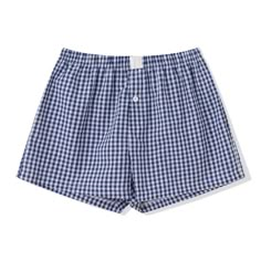 PRICES MAY VARY. Material: 95% polyester + 5% cotton, these plaid lounge shorts for women are made of high quality fabric, soft touch feeling, skin-friendly, good breathability, comfy to wear Design: Women's elastic waist plaid shorts, lounge pajama shorts, high waist, plaid print, button front, wide leg, loose fit gingham boxers, going out casual shorts, comfy pj shorts, pj short bottoms, cute checked pj shorts Occasion: Boxer shorts for women, gingham shorts women suitable for both indoor and Boxer Shorts For Women, Womens Boxer Shorts, Plaid Boxers, Pajamas Shorts, Womens Boxer, Womens Boxers, Womens Pajama Shorts, Summer Plaid, Pj Shorts