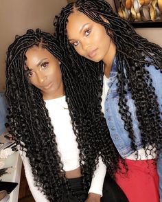 Faux Loc, Faux Locks, Curly Crochet Hair Styles, Twist Braid Hairstyles