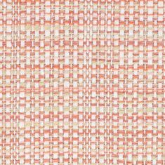 an orange and white checkered fabric with small squares on the top, as if it were woven