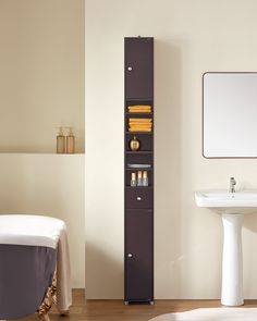 You'll love the Latitude Run® 7.87'' W x 70.86'' H x 7.87'' D Bathroom Linen Cabinet at Wayfair - Great Deals on all products with Free Shipping on most stuff, even the big stuff.