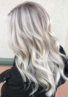 Creamy Vanilla Blonde Hair, Vanilla Blonde Hair, 10 Major Winter Hair Colors, Blonde Ombre Hair, Vanilla Blonde, Baby Blonde, Blonde Hair Colors, Winter Hair Colors