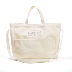 NATURAL White Artistic Bag With Large Capacity, Artistic White Bag With Large Capacity, Artistic White Bags With Large Capacity, Artistic Large Capacity Canvas Travel Bag, Artistic White Bags For Everyday Use, Artistic Tote Canvas Bag For Travel, Artistic Travel Tote Canvas Bag, Artistic White Shoulder Bag For Daily Use, Artistic White Shoulder Bag For Everyday