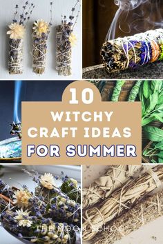 Witchy Craft Ideas, Witch Diy Decoration, Witch Home Decor Ideas, Witchy Crafts To Sell, Diy Witchy Decor, Witchy Crafts Diy, Wicca Diy, Crafts To Make At Home, Crafts For Summer