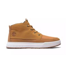 Men's Timberland Maple Grove Mid Sneaker - Wheat Nubuck Add the Maple Grove sneakers to your casual wardrobe. Durable, premium Timberland® leather and CORDURA® fabric and a lace-up style ensure a secure and comfortable fit. DETAILS: Upper made with Premium Timberland® Leather and CORDURA® fabric Lace-up style ReBOTL™ fabric lining containing at least 50% recycled plastic 45% of the rubber in the outsole is sourced from farms committed to regenerative agriculture Imported Regenerative Agriculture, Maple Grove, Fit Details, Timberland Mens, Shoe Care, Casual Wardrobe, Up Styles, Recycled Plastic, Agriculture