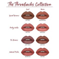 Brown Lippies, Conturing Makeup, Huda Beauty Lipstick, Best False Lashes, Lipgloss Swatches, Redhead Makeup, Chicana Style, Makeup Lips