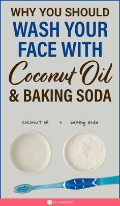 Coconut Oil Face Wash, Baking Soda Face Wash, Baking Soda Face Scrub, Oil Face Wash, Baking Soda Coconut Oil, Coconut Oil And Baking Soda, Baking With Coconut Oil, Baking Soda Face, Baking Soda Benefits