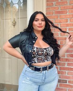 Outfits Gorditas, Plus Size Baddie Outfits, Vegas Outfit, Curvy Girl Outfits, My Boyfriend, Curvy Outfits, Curvy Fashion, Outfits Casuales, Cute Casual Outfits