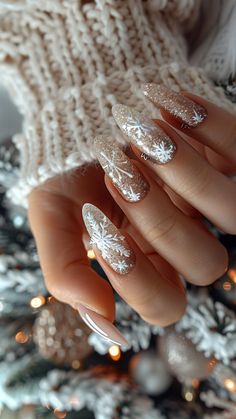 Christmas Nails Cute Styles That Will Melt Your Heart! 🎁 Get ready to fall in love with these Christmas Nails Cute styles that are perfect for the season! From Christmas Gel Nails to Christmas Nails Acrylic, these designs will have Her Nails looking festive and fun. 🎅✨ Looking for Cute Christmas Nails that are easy to do? We’ve got you covered with Christmas Nails Easy ideas that bring holiday cheer to your fingertips. Try classic Xmas Nails or add a sweet twist with Candy Cane Nails for that... Christmas Nails Trendy, Nails Unique, Tree Nails