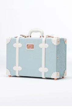 #size_18-inch Cute Luggage For Women, Cute Aesthetic Suitcase, 333 Painting, Blue Suitcase Aesthetic, Suite Cases Travel Cute, Classic Cases With Luggage Sleeve For On-the-go, Pan Asparagus, Blue Rectangular Travel Cases, Japanese School Bag