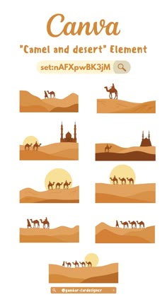 Element Camel on the desert for islamic event decoration Isra Miraj Design Poster, Book Markings, Kode Canva, Ramadhan Gift, Drawn Wedding Invitations, Isra Miraj, Hand Drawn Wedding Invitations, Canva Hacks