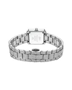 Embrace the essence of timeless beauty with Arc. A watch for all, the Arc single comes with a jewel-shaped 23mm x 25mm rectangular case, crowned by a crystal-studded bezel. Twelve genuine diamonds punctuate each hour on the sunray-finished dial, elegantly framed by a distinctive three-link bracelet, and generously adorned with 752 twinkling crystals. The Arc Single is more than a timepiece - it's an everyday symbol of elegance. Modern White Gold Diamond Watch, Elegant Silver Watch With Square Face, Luxury Quartz Watch With Square Face, Modern Diamond Watch For Evening, Evening Diamond Jewelry With Rectangular Dial, Diamond Jewelry With Rectangular Dial For Evening, Modern Diamond Watch With Rectangular Dial, Diamond Rectangular Dial Watch With Metal Detail, Rectangular Diamond Watch With Metal Dial