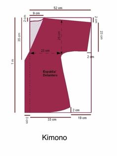 the size and measurements for a t - shirt, which is shown in red with white trim