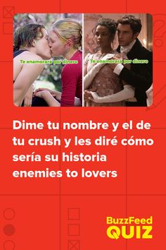 Dime tu nombre y el de tu crush y les diré cómo sería su historia enemies to lovers