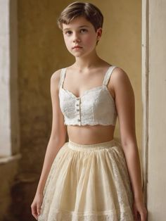 Childrens Swimwear, Negan Twd, Transgender Outfits, Frill Mini Dress, Edwardian Dress