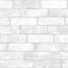 a white brick wall with no mortars on it