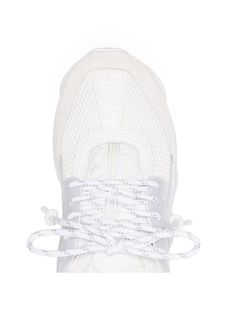 Step up your sneaker game with these VERSACE TECHNO NYLON MESH SNEAKERS. With suede leather toe, smooth leather details, and rubber inserts, these sneakers are perfect for a stylish and comfortable look. The chain reaction logo and braille love lettering add a unique touch to these must-have sneakers. Trekking laces with rubber ends Embossed Greek key on the front Oversized rubber sole with chain-linked shaped tread Versace Chain Reaction Sneakers, Versace Chain, Chain Reaction, Versace Collection, Versace Bags, Birkin 25, Greek Key, Lv Bag, Casual Backpack