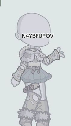 an image of a cartoon character with the words nyybfupqv on it