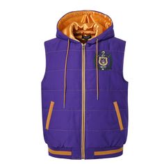 True to size 100 fill vest Nylon Hooded Phi Beta Sigma, Kappa Alpha Psi, Founders Day, Omega Psi Phi, Distressed Hat, Hooded Vest, Tech Fleece, Black Power, Fleece Jacket