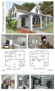 two story house plans with an open floor plan