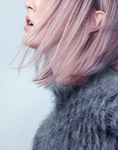 lavender + grey Hair Romance, Anja Rubik, Dye My Hair, Grunge Hair, Dream Hair