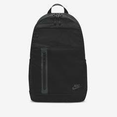 Sleek, modern and made from durable polyester, the Nike Elemental Backpack is a storage staple. Its large zippered compartment comfortably fits shoes or gym clothes along with your books and laptop for school. Two exterior pockets help keep your small essentials organized and accessible. Nike School Backpacks, Black Nike Backpack, Nike Elemental Backpack, Mochila Nike, Nike Backpack, Gym Backpack, Nike Bags, Bottle Sleeves, Polo Sport Ralph Lauren