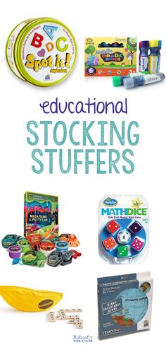 educational stocking stuff and toys for kids