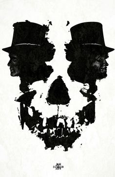 two men in top hats with the words dr jekyll and mr hyde