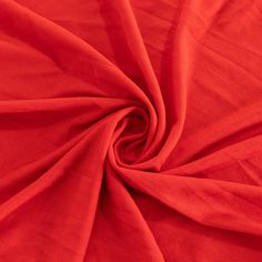 an image of a red cloth textured in very high quality and soft, bright colors