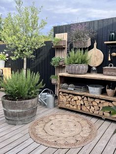 Dreams Home & Garden | Easy DIY Fire Wood Rack Idea | Facebook