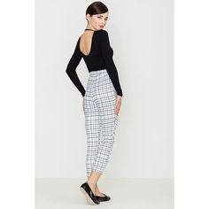 Simple elegant trousers in retro check. Loose at the crotch with elevated waist. Suitable for business meetings as well as everyday wear. Polyester 100 % Size Hips width Waist width L 99-102 cm 74-77 cm M 96-98 cm 70-73 cm S 92-95 cm 66-69 cm XL 103-106 cm 78-81 cm Urban Sweater, Elegant Trousers, Womens Straight Leg Pants, Flannel Men, Polo Shirts Men, Women Trousers, Urban Fashion Trends, Urban Clothing, Jumpsuit Men