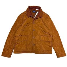 This Unique Levi's Trucker Jacket In Caramel Color Is Perfect For Any Occasion, Whether It's For Travel, Workwear, Or Casual Wear. The Outer Shell Is Made Of 100% Cotton Denim With A Quilted Accent, And It Is Lined With Polyester For Added Warmth During Winter Seasons. The Jacket Is Machine Washable And Features A Button Closure And A Regular Fit. The Plaid Pattern And Vintage Style Of This Jacket Make It A Great Addition To Any Wardrobe. It's Perfect For Those Who Love Streetwear, Western, Or E Brown Collared Blazer With Patch Pockets, Brown Fall Sport Coat With Patch Pockets, Brown Sport Coat With Patch Pockets For Fall, Brown Long Sleeve Outerwear With Padded Collar, Brown Outerwear With Patch Pockets And Lapel Collar, Classic Cognac Outerwear For Work, Classic Long Sleeve Outerwear In Cognac, Classic Long Sleeve Cognac Outerwear, Fitted Brown Outerwear With Padded Collar