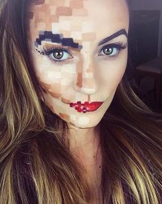 61 Easy DIY Halloween Makeup Looks - StayGlam Easy Halloween Makeup, Halloween Makeup Ideas, Special Fx Makeup, Diy Kostüm, Theatrical Makeup, Special Effects Makeup, Halloween Costumes Makeup