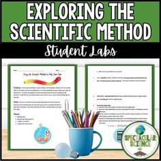 an expo book with the title exploring the scientific method student labs