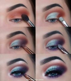 Matte Make Up, Eyeshadow Tutorial For Beginners, Make Up Designs, Makeup Tutorial Eyeshadow, Eye Makeup Steps, Makijaż Smokey Eye, Makeup Eye Looks, Smokey Eyes