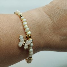 💖 Why Beige Bracelets? 💖 Beige color fits perfectly with all kinds of clothes and can be used easily in all seasons. The butterfly figure is a symbol of freedom and elegance, so these bracelets represent not only elegance but also freedom. 🎁 Perfect Gift Idea 🎁 Minimal beige butterfly bracelets are a perfect gift option for your loved ones on special occasions or just to express your love. If you wish, we also offer the gift package option. Butterfly Charm Bracelet As A Gift, Butterfly Charm Bracelet As Gift, Butterfly Charm Bracelet Gift, Butterfly Charm Bracelet Jewelry Gift, Adjustable Dainty Butterfly Bracelet, Butterfly Clasp Bracelets For Gift, Elegant Adjustable Bracelet With Butterfly Clasp, Adjustable Bracelet With Butterfly Clasp, Elegant Adjustable Bracelets With Butterfly Charm