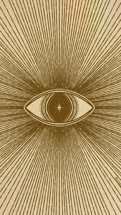 an all seeing eye with rays coming out of it